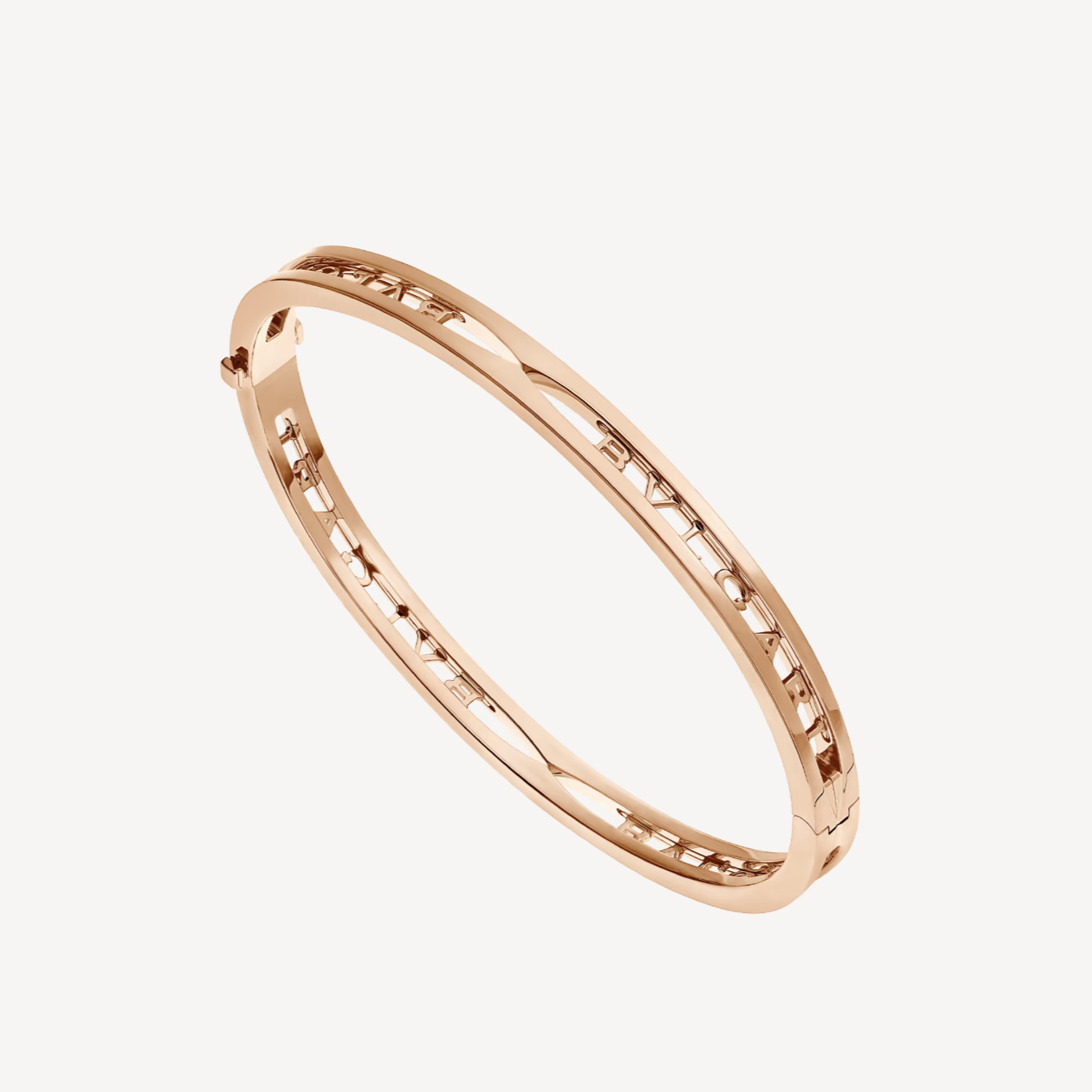 [Love More]ZERO 1 SPIRAL LOGO ROSA GOLD ARMBAND