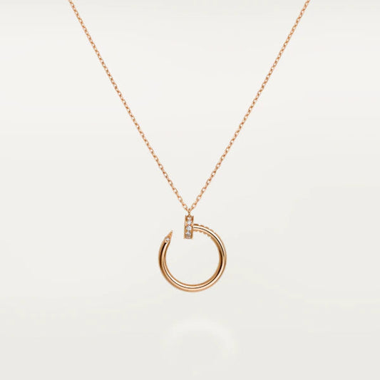 [Love More]JUSTE HALSKETTE ROSA GOLD 