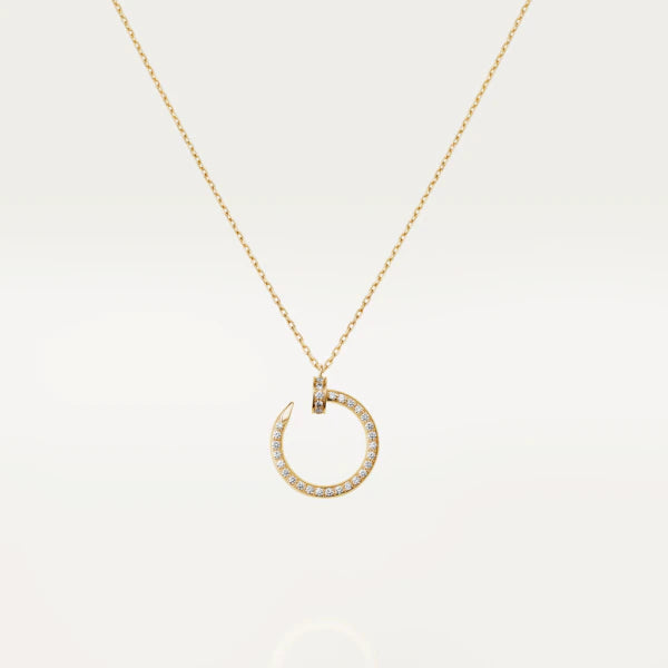 [Love More]JUSTE HALSKETTE GOLD DIAMANTEN 