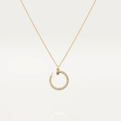 [Love More]JUSTE HALSKETTE GOLD DIAMANTEN 