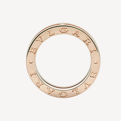 [Love More]ZERO 1 EINBAND-RING MIT DIAMANTEN AUF DEM SPIRALRING