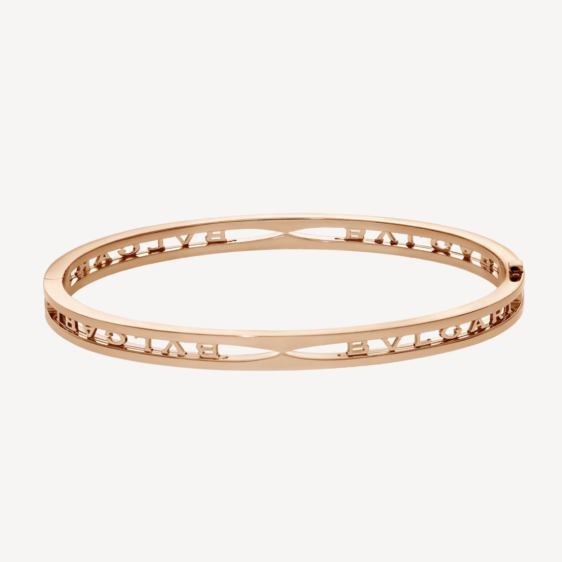 [Love More]ZERO 1 SPIRAL LOGO PINK GOLD BRACELET