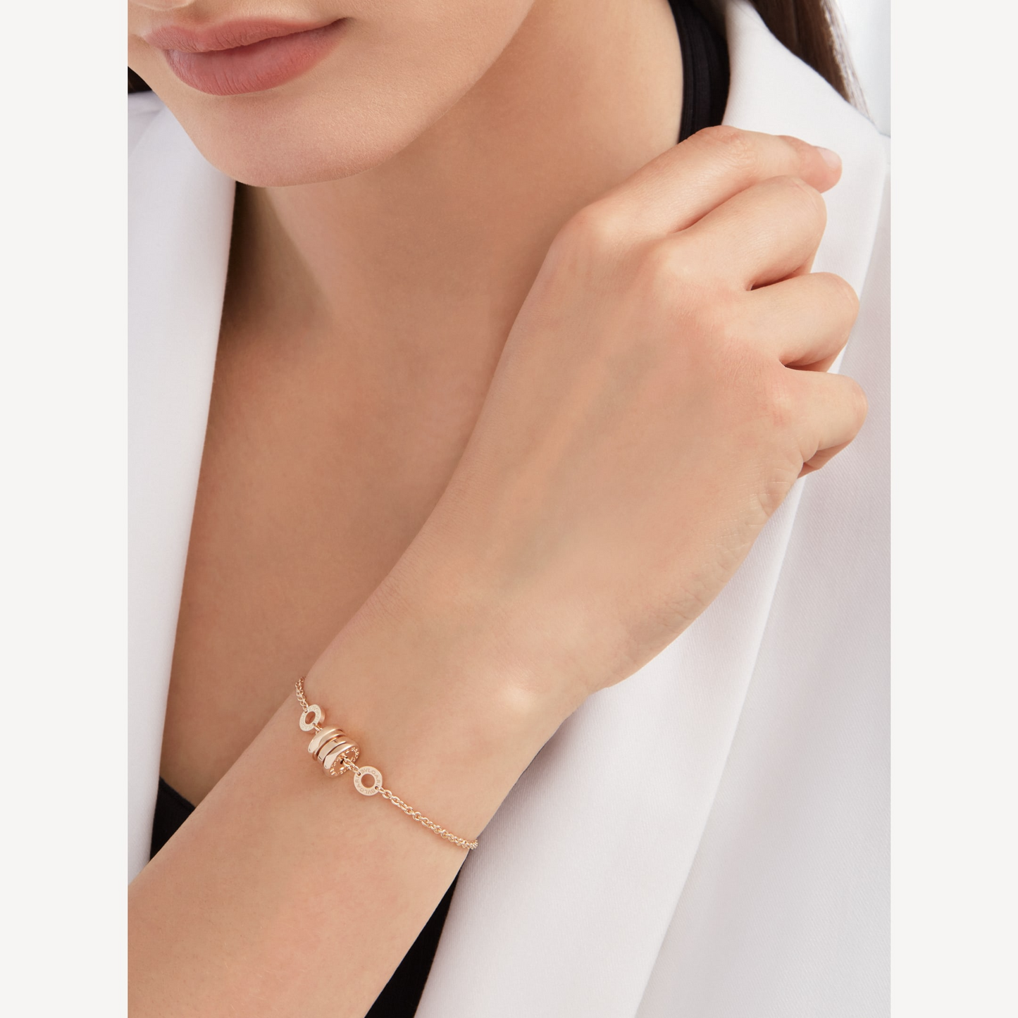 [Love More]ZERO 1 SOFT PINK GOLD BRACELET