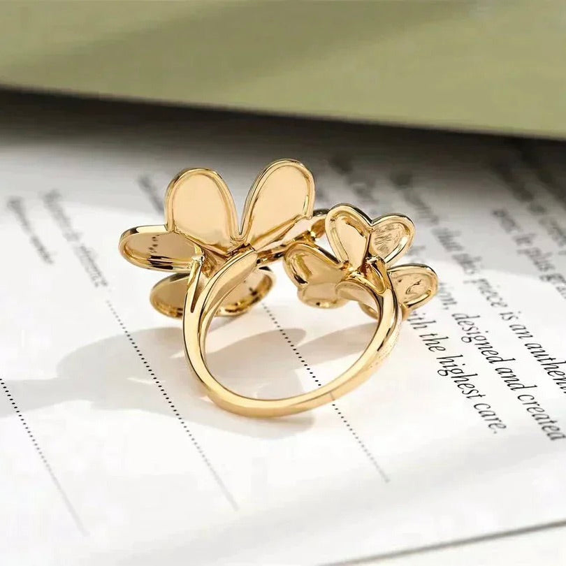 [Love More]CLOVER COMOS GOLD DIAMANTRING