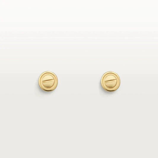 [Love More] LIEBE OHRRINGE GOLD 10MM