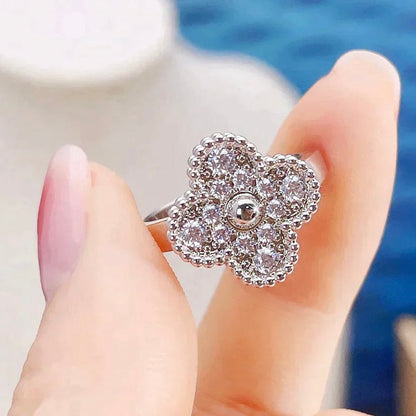 [Love More]CLOVER DIAMOND RING