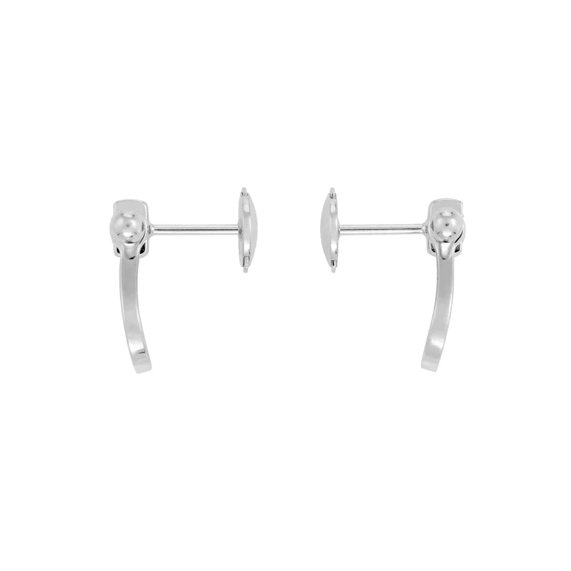 [Love More]FORCE 10 FULL DIAMOND STUD EARRINGS MINI MODEL