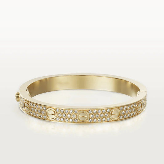 [Love More]LOVE BRACELET 6.1MM DIAMOND-PAVED