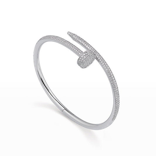 [Love More]JUSTE ARMBAND 3,5MM ALLE DIAMANTEN