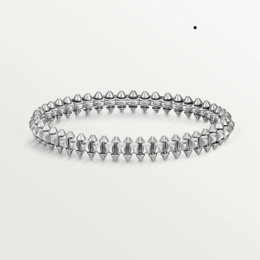 [Love More]CLASH SILVER BRACELET