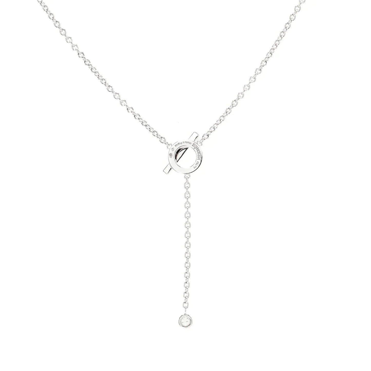 [Love More]FINESSE SILBER DIAMANT HALSKETTE