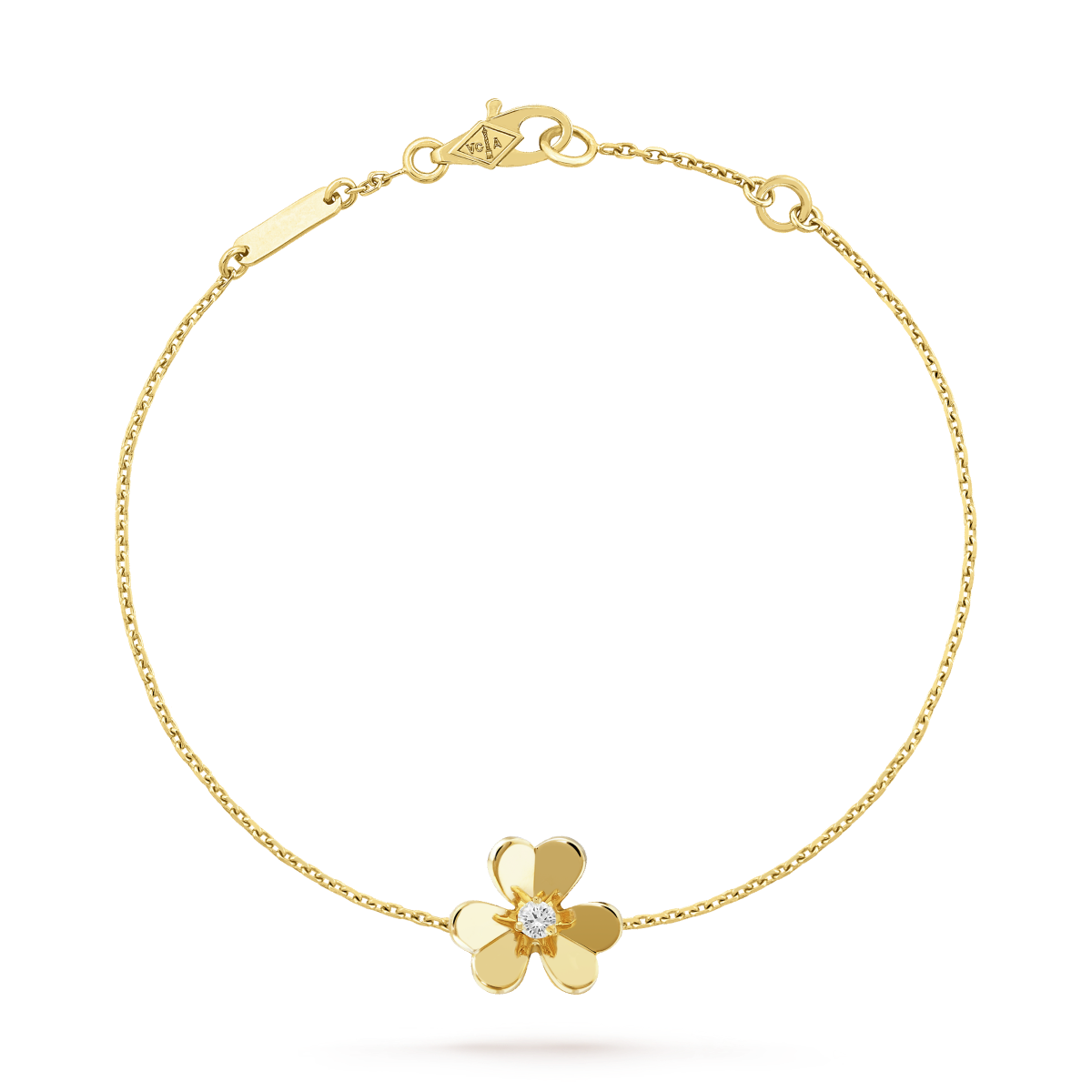 [Love More]FRIVOLE GOLD BLUME ROSA MALACHIT ARMBAND