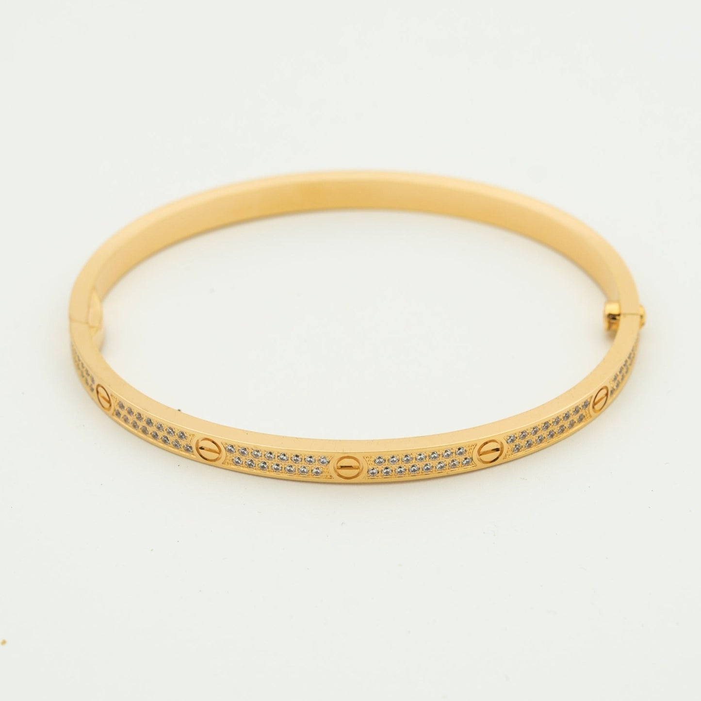 [Love More]LOVE BRACELET 3.65MM DIAMOND-PAVED