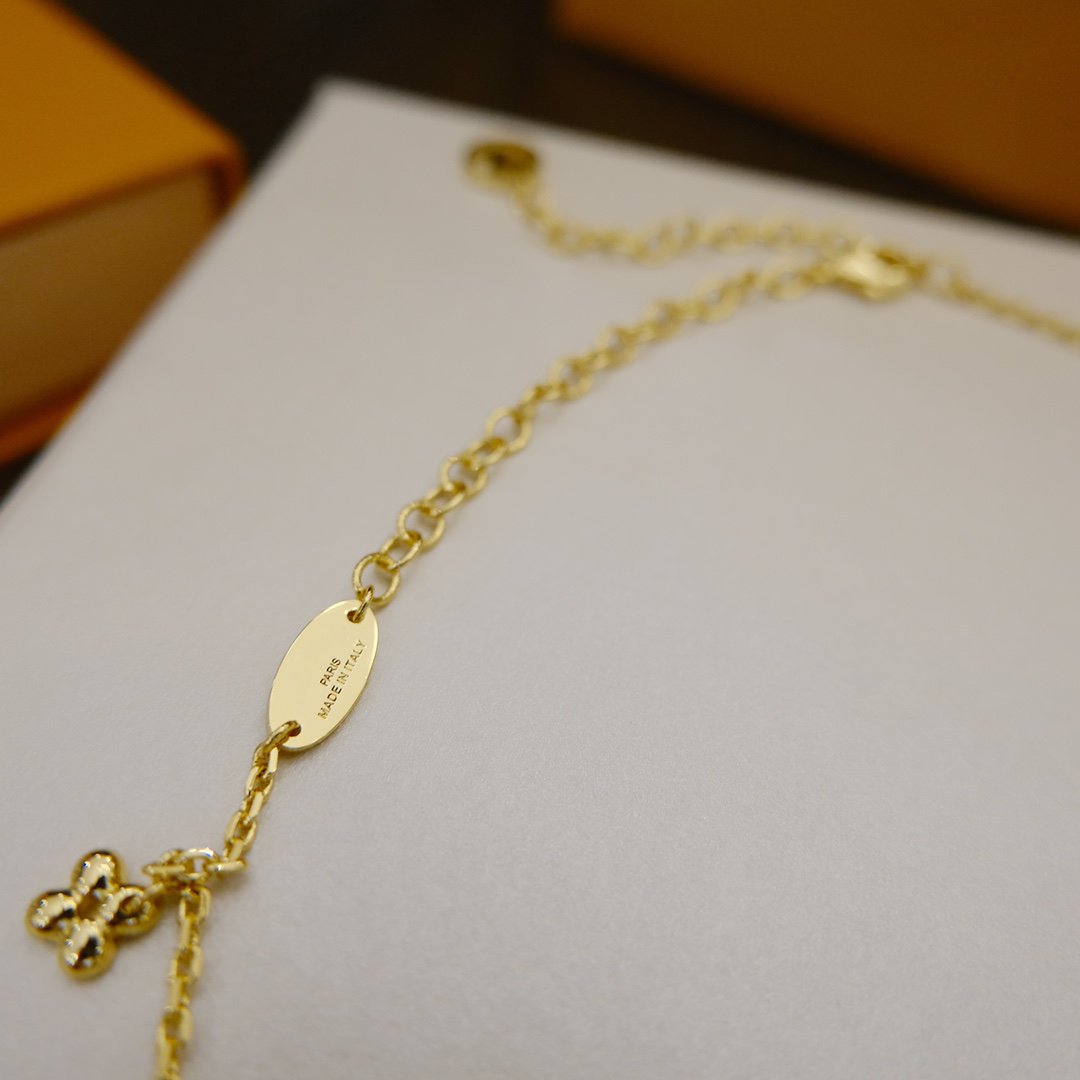 [Love More]BLOOMING SUPPLE NECKLACE BRASS