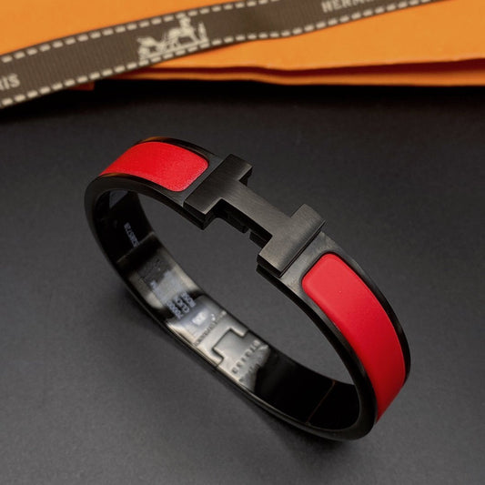 [Love More]CLIC HM SO SCHWARZ ROT ARMBAND