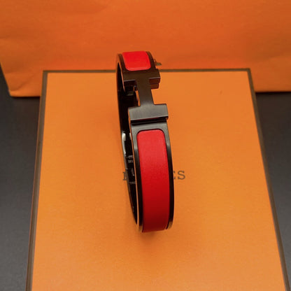 [Love More]CLIC HM SO SCHWARZ ROT ARMBAND