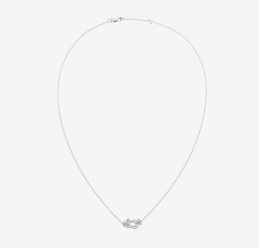 [Love More]FORCE 10 DIAMOND SILVER NECKLACE MINI MODEL