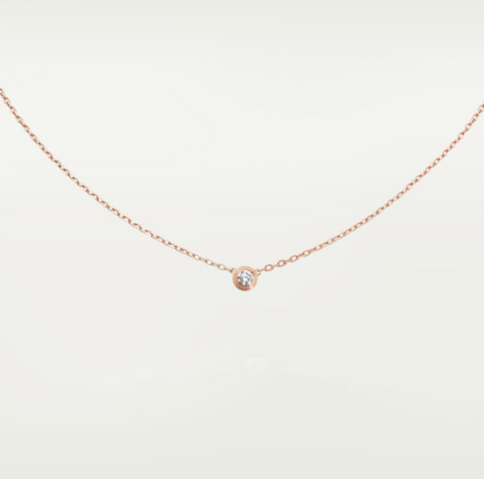 [Love More]DAMOUR DIAMOND NECKLACE