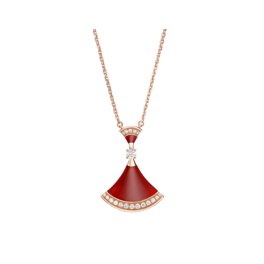 [Love More]DREAM NECKLACE CARNELIAN DIAMOND