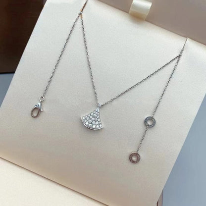 [Love More]TRAUM HALSKETTE SILBER DIAMANT