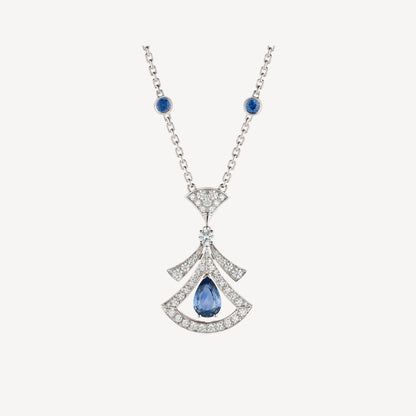 [Love More]DREAM NECKLACE AGATE DIAMOND SILVER