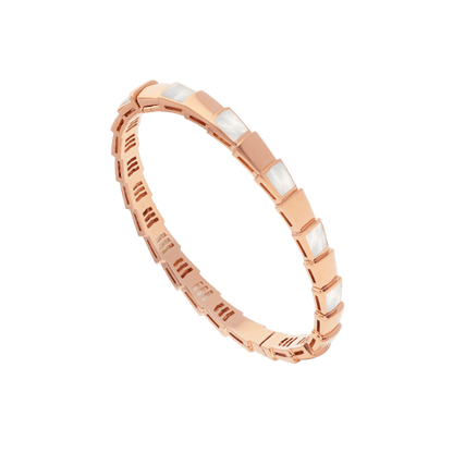 [Love More]SERPENTI ARMBAND ROSA GOLD MOP