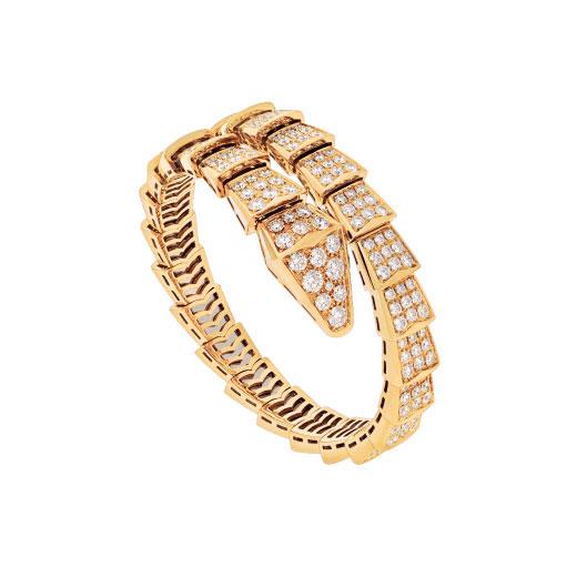 [Love More]SERPENTI ARMBAND 8MM GOLD DIAMANT