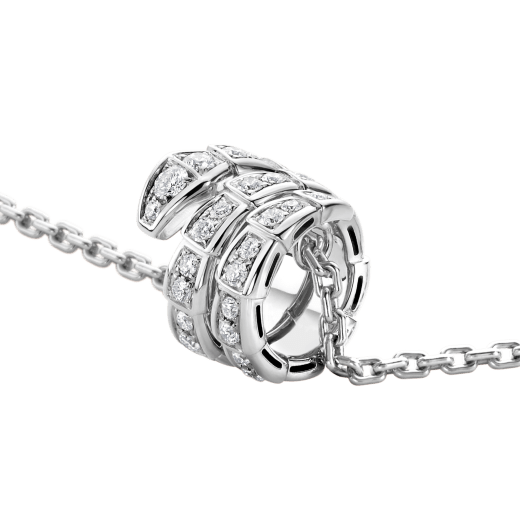 [Love More]SERPENTI HALSKETTE DOPPELRING DIAMANT