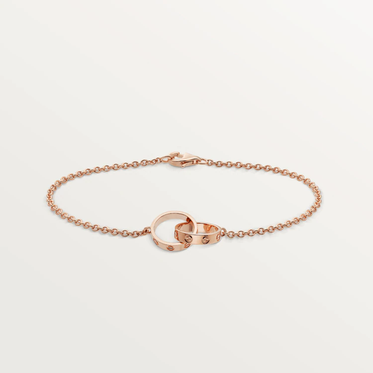 [Love More]LOVE BRACELET DOUBLE RING