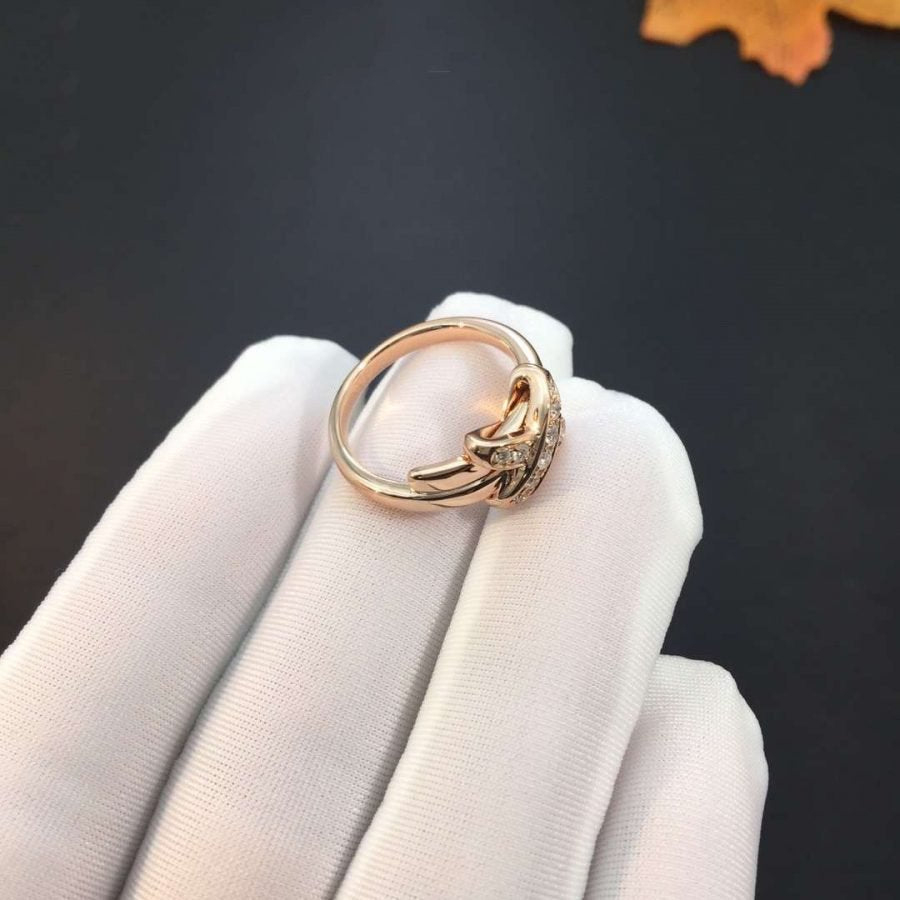 [Love More]JEUX DE PINK GOLD DIAMANTRING