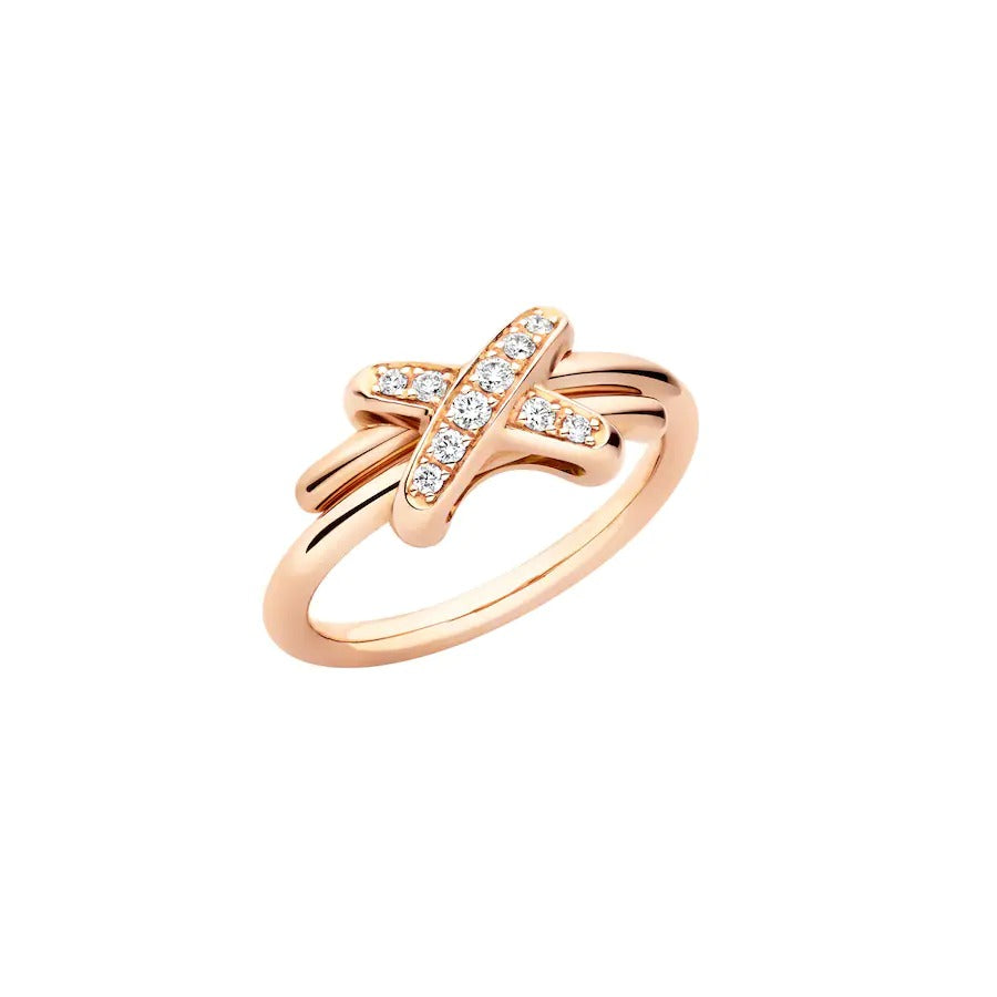 [Love More]JEUX DE PINK GOLD DIAMANTRING