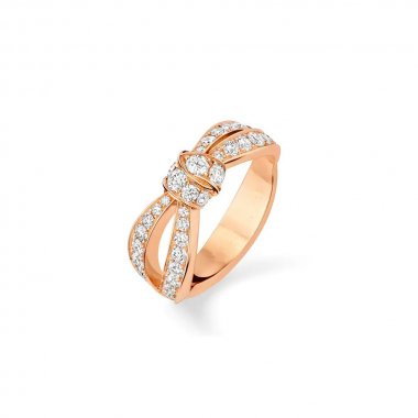 [Love More]LIENS ROSÉGOLD-DIAMANTRING