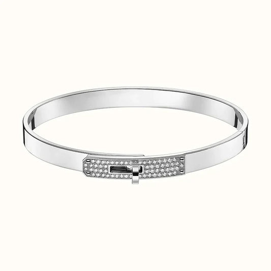 [Love More]KELLY SILVER DIAMOND BRACELET