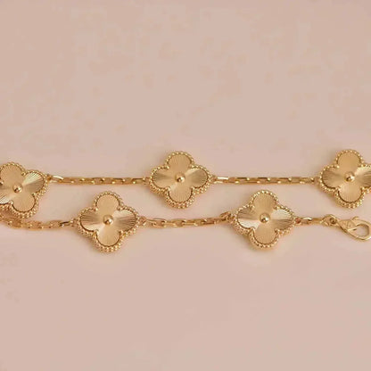 [Love More]CLOVER 5 FLOWERS LASER BRACELET