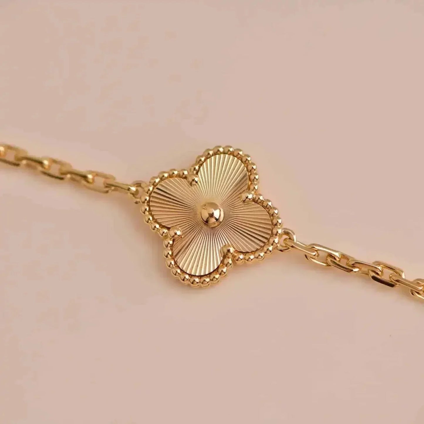 [Love More]CLOVER 5 FLOWERS LASER BRACELET