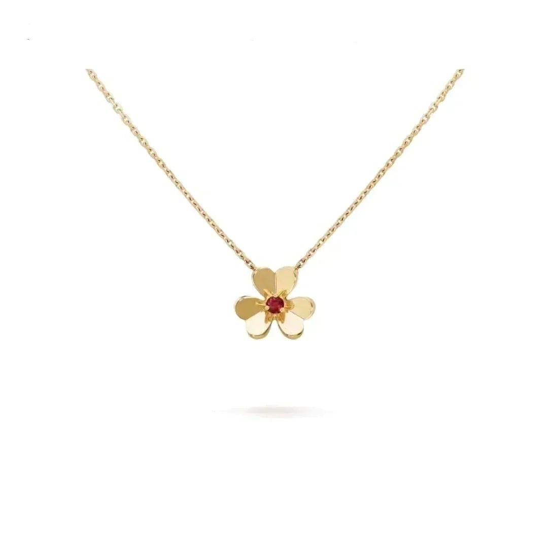 [Love More]FRIVOLE GOLD FLOWER NECKLACE