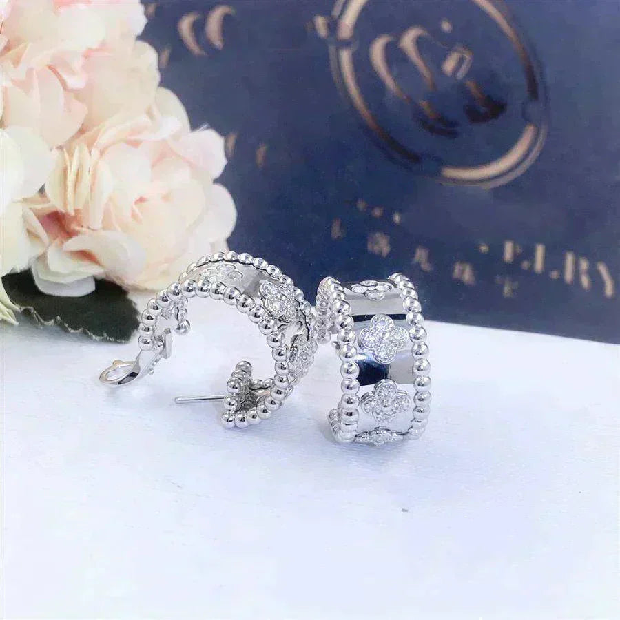 [Love More]PERLEE DIAMOND EARRINGS