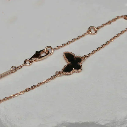 [Love More]BUTTERFLY ONYX  BUTTERFLY BRACELET