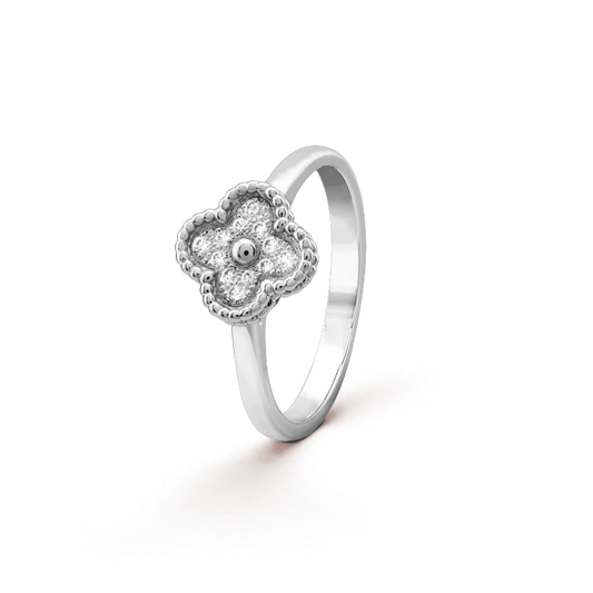 [Love More]CLOVER DIAMOND RING