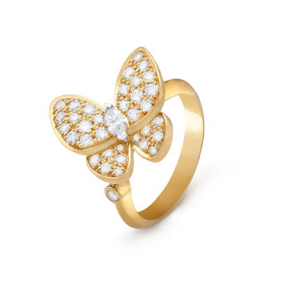 [Love More]BUTTERFLY DIAMOND RING