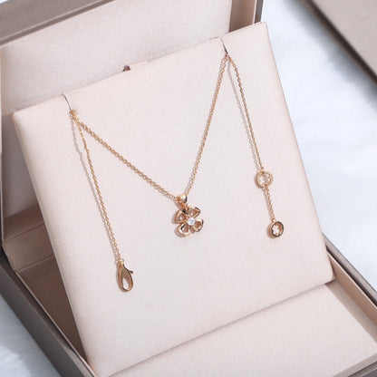 [Love More]FIOREVER NECKLACE DIAMOND CENTER