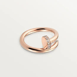 [Love More]JUSTE RING 2,65 MM ROTGOLD DIAMANT