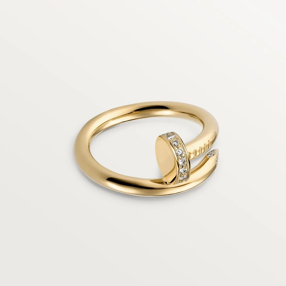 [Love More]JUSTE RING 2,65 MM GOLD DIAMANT